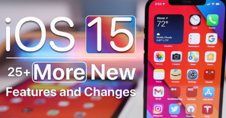 苹果的iOS15和iPadOS15软件的第一个测试版最近发布