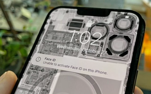 苹果将不再在修复后的iPhone13s上破坏FaceID