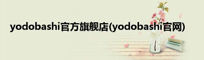 yodobashi官方旗舰店(yodobashi官网)