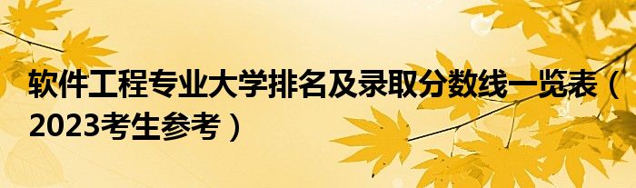 软件工程专业录取分数线_中央美院2014年录取分数线按专业录取是什么意思_太原理i大学软件专业分数