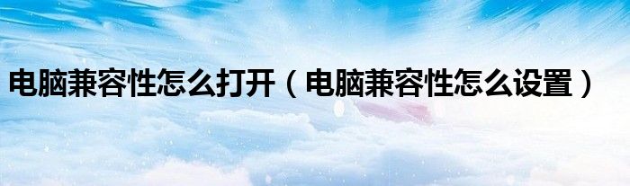 二、程序兼容性问题解析 (程序兼容性是什么)