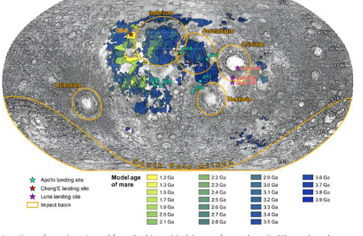 学者们回顾月球陨石坑年表和撞击通量